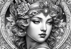 nemesis without flowers tattoo idea