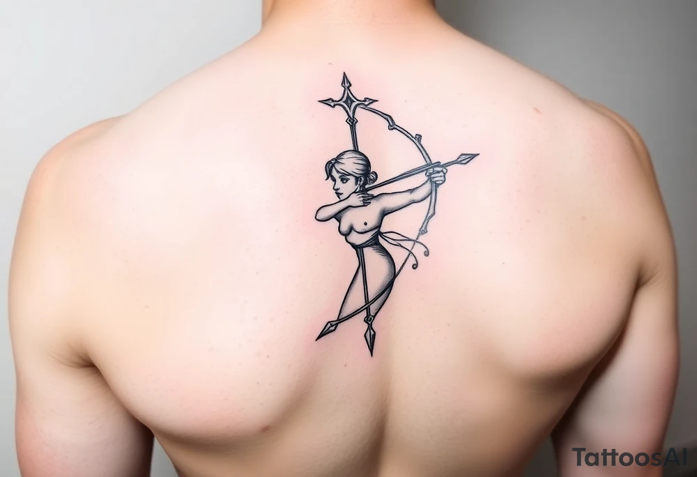 Brooke, Sagittarius, 45 tattoo idea