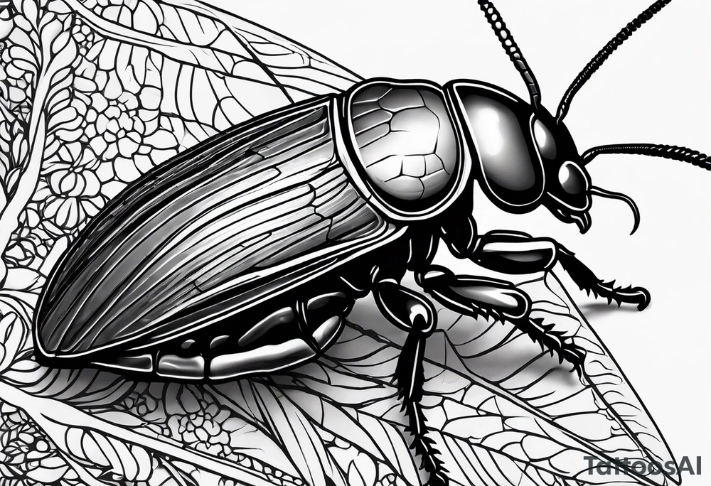 A cockroach, Gregor Samsa by Kafka tattoo idea