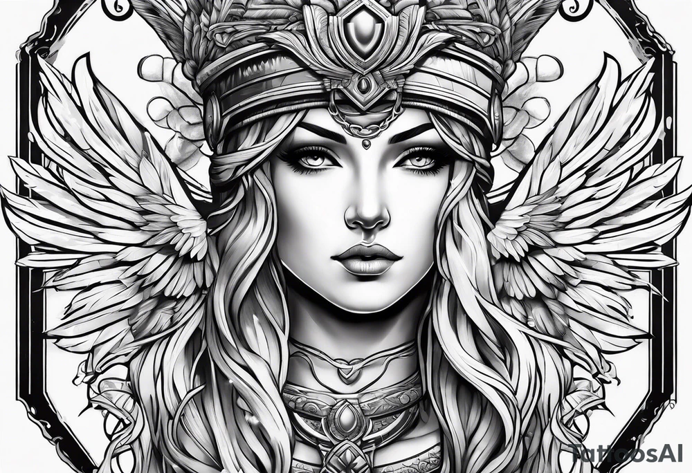 Athena tattoo idea