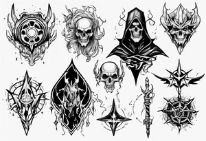 Warlock tattoo idea