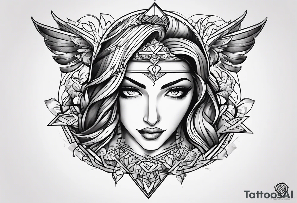 broken sword tattoo idea