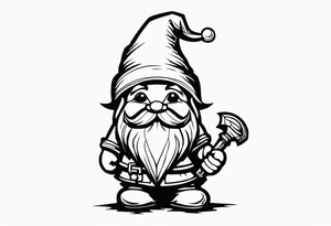 Gnome tattoo idea