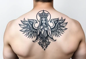 Icône russe orthodoxe de la vierge de kazan tattoo idea