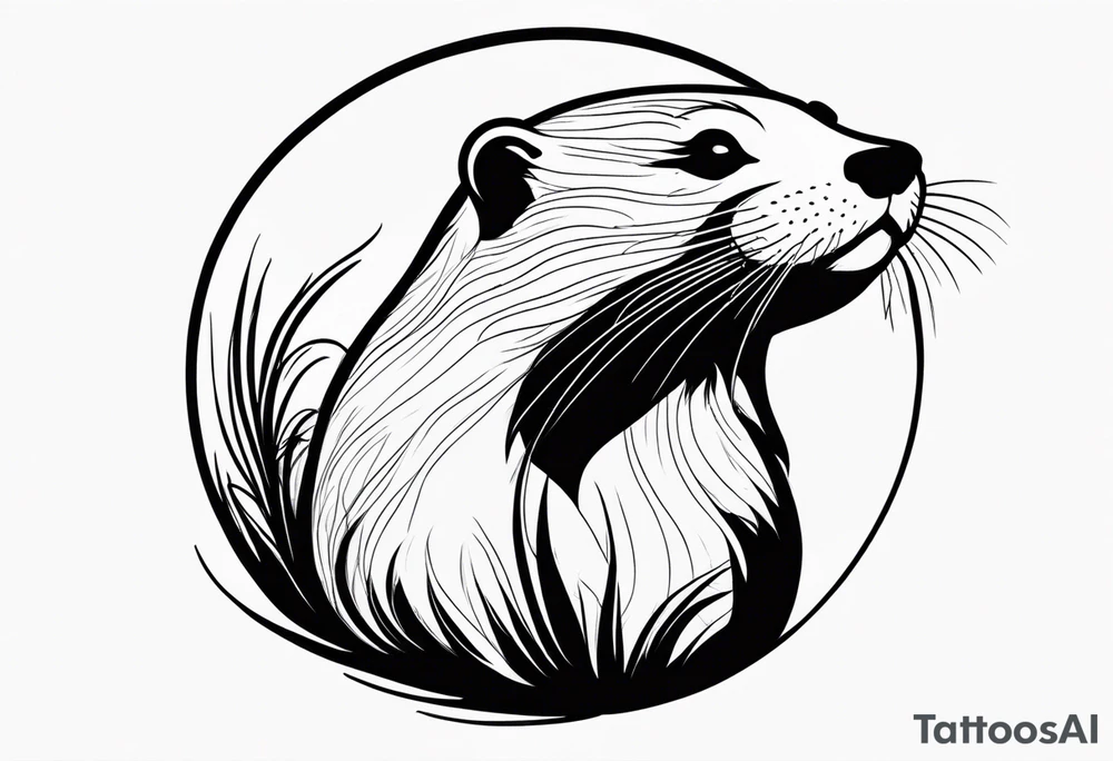 otter tattoo idea