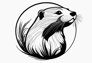 otter tattoo idea