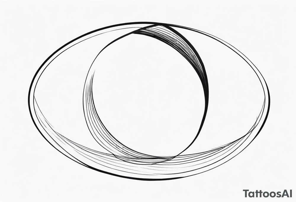 Enso circle tattoo idea