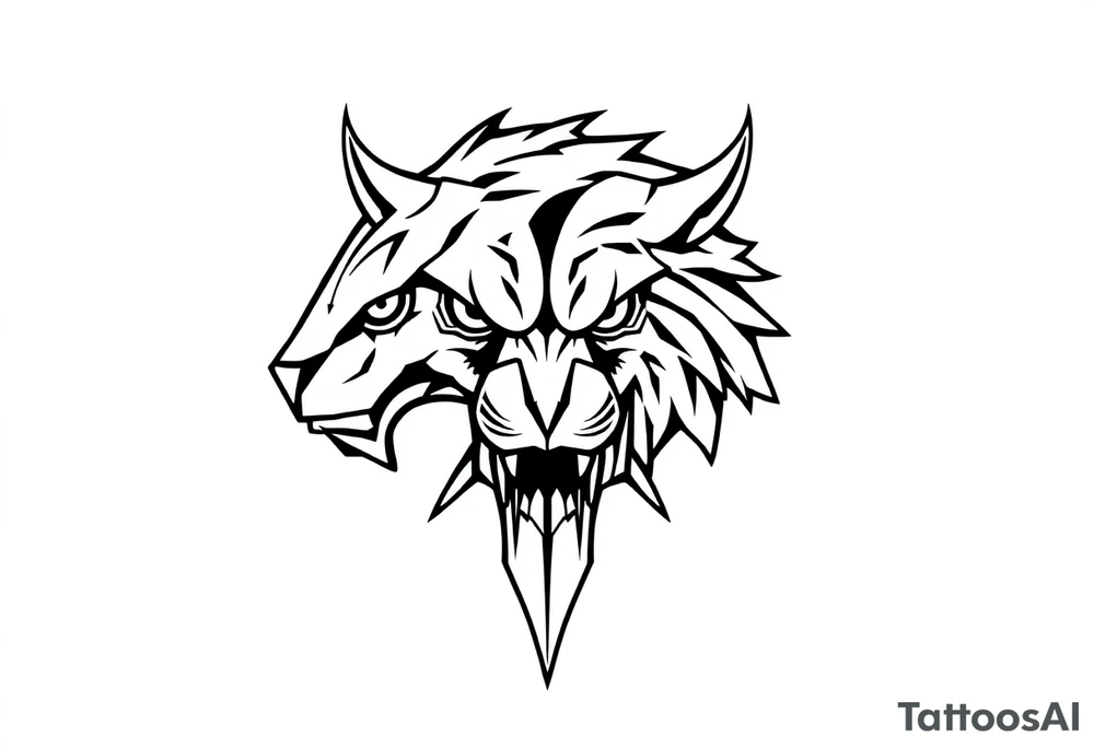 Unconcerned tattoo idea