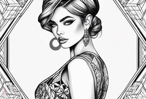 SEXUAL POSIOTOIN OF FEMALE tattoo idea