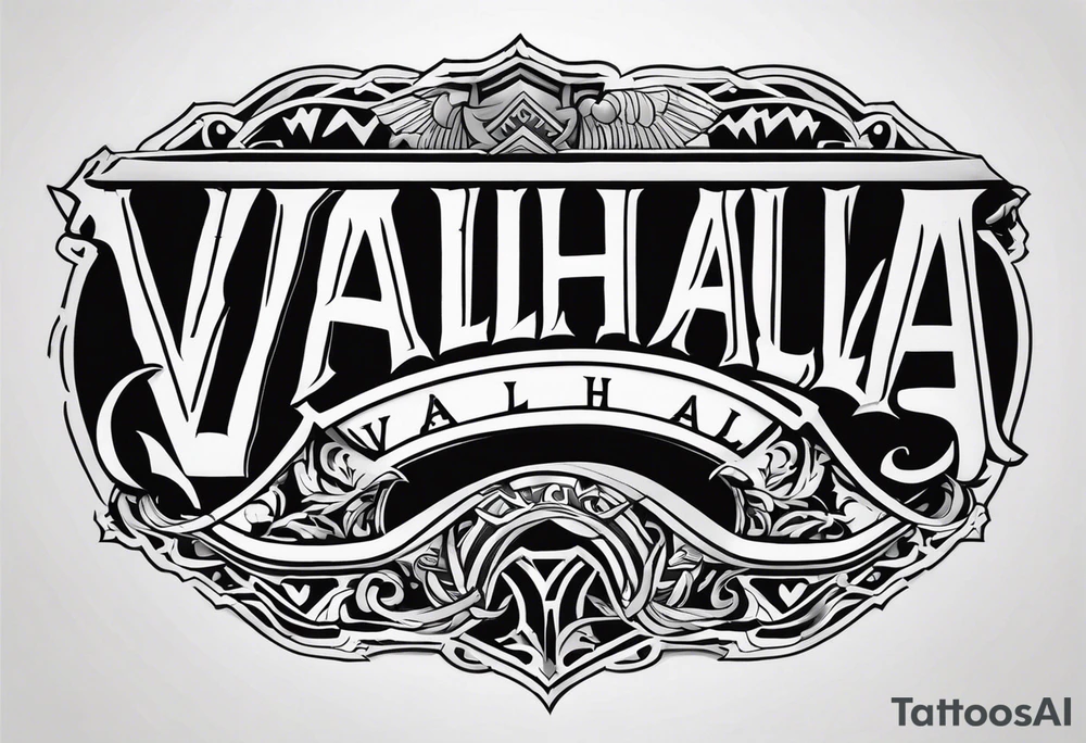 Valhalla tattoo idea