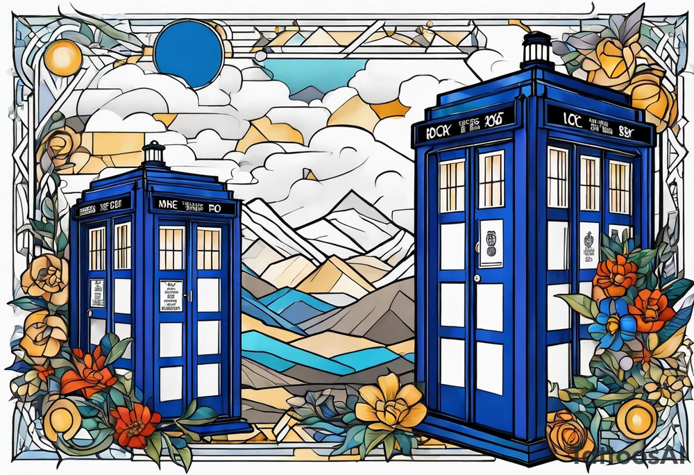 Tardis. tattoo idea