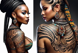 africa tattoo idea
