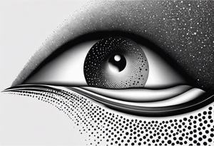 wormhole deformation of space tattoo idea