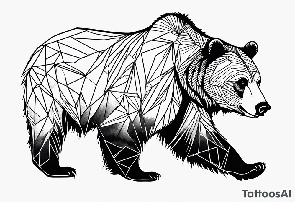 grizzly bear tattoo idea
