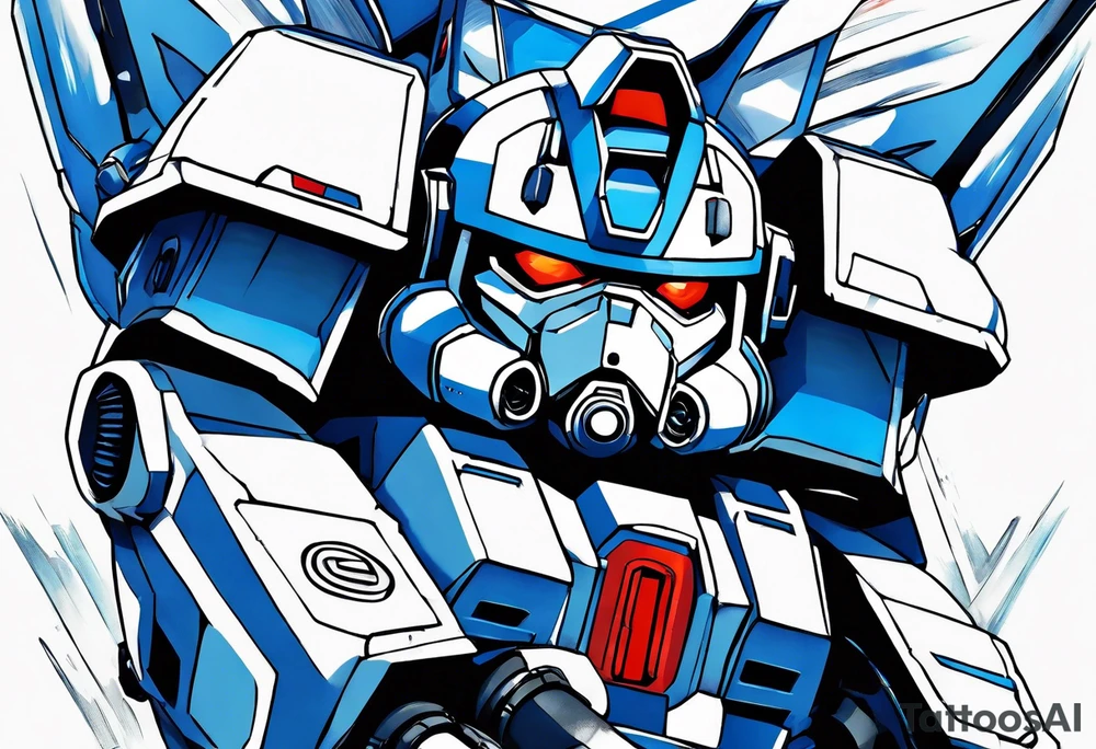 Gouf Mobile Suit tattoo idea