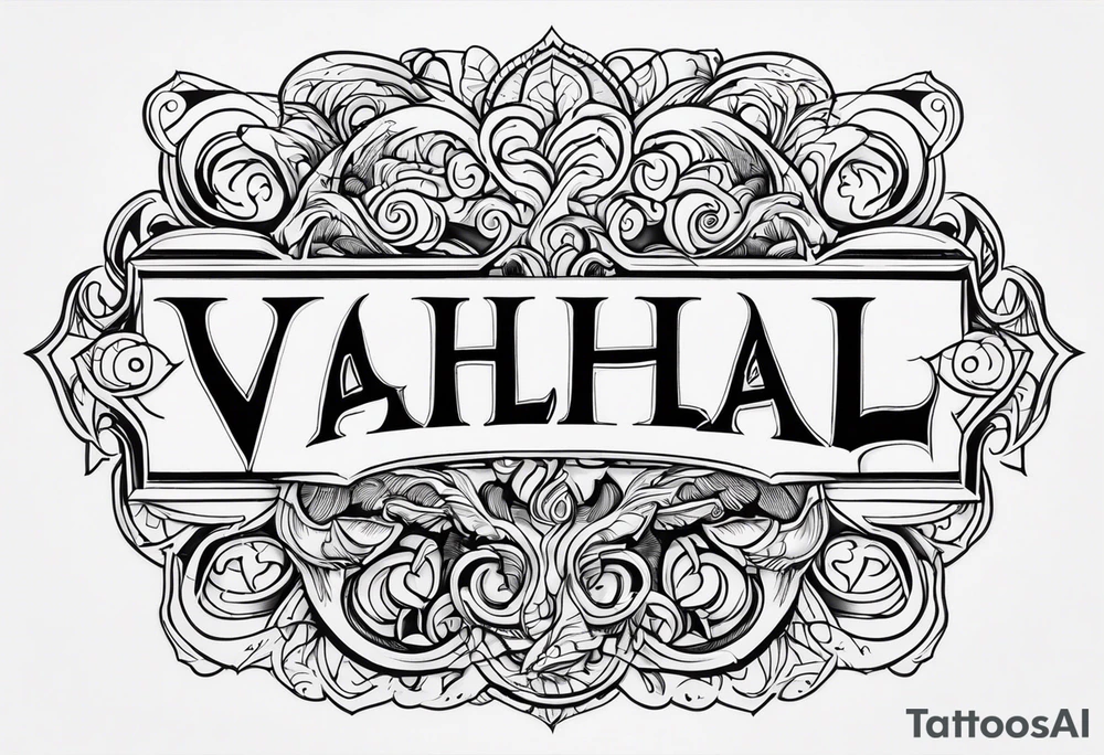 Valhalla tattoo idea