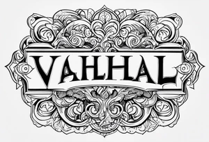 Valhalla tattoo idea