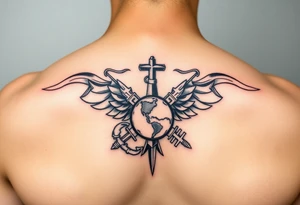 Republic of Korea
                Marine Corps tattoo idea
