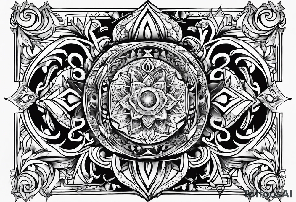 Fire tattoo idea