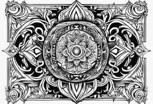 Fire tattoo idea