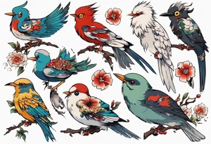 bird, cannot change tattoo idea