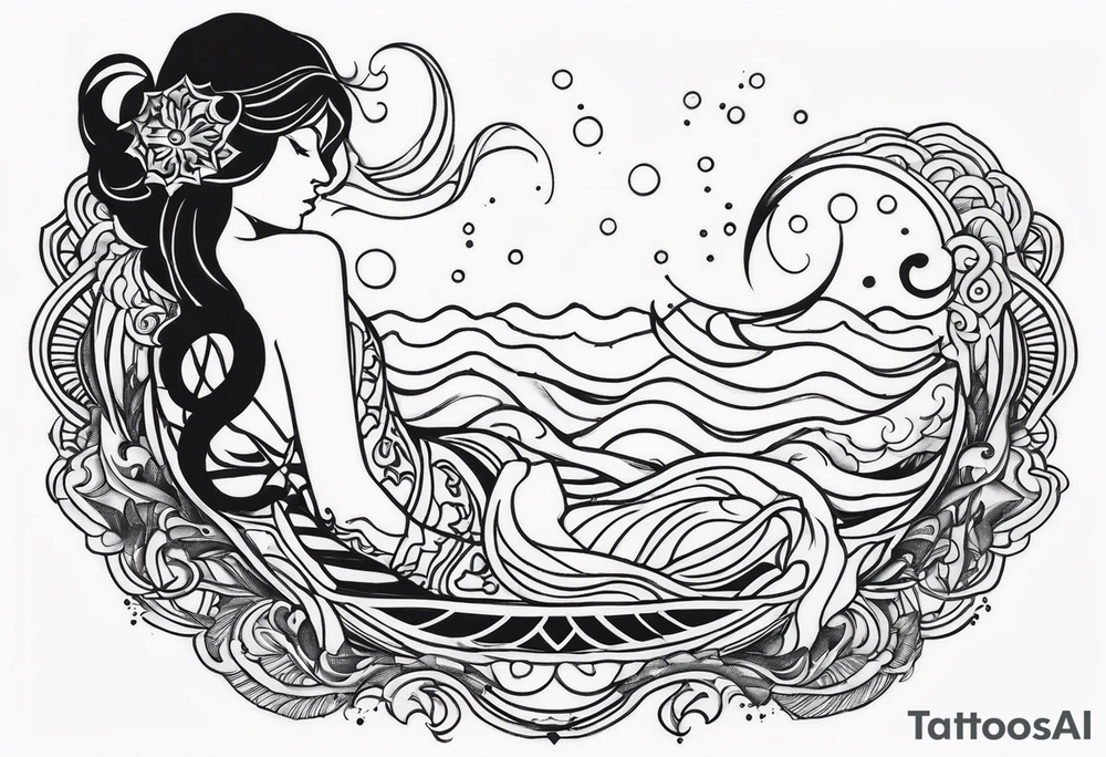 Aquarius tattoo idea