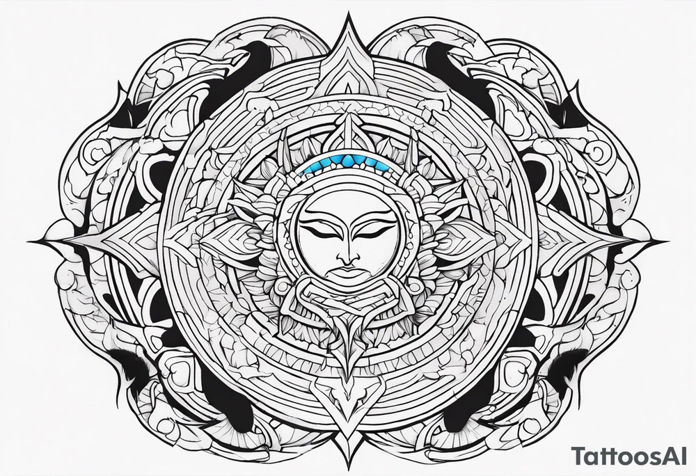 ahura mazda tattoo idea
