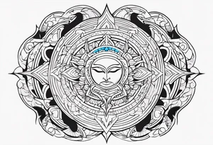 ahura mazda tattoo idea