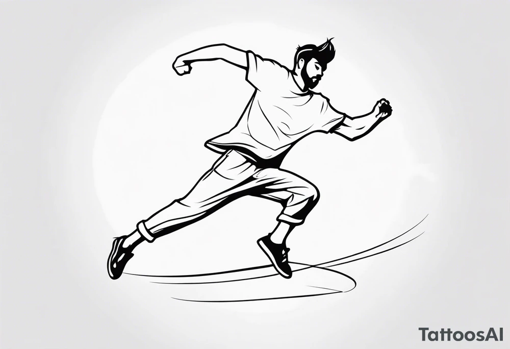 BUMJE JUMPING tattoo idea