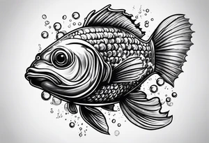 scuba diver tattoo idea