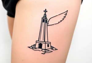 Angel of the north Gateshead tattoo idea