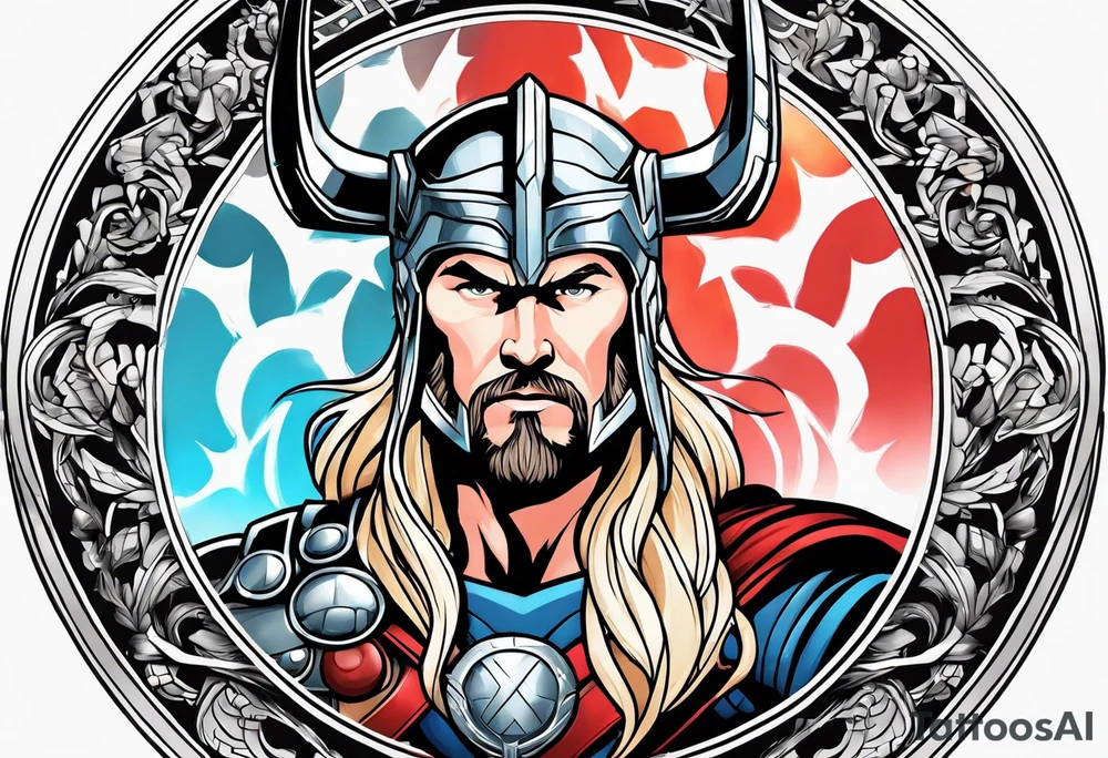 The Mighty Thor from MCU tattoo idea