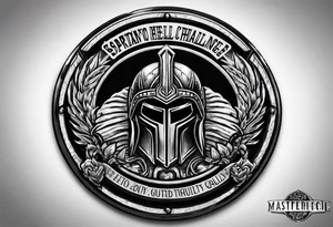 Spartan
Challenge coin
If your going through hell keep going tattoo idea