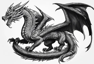 Slifer the sky dragon tattoo idea