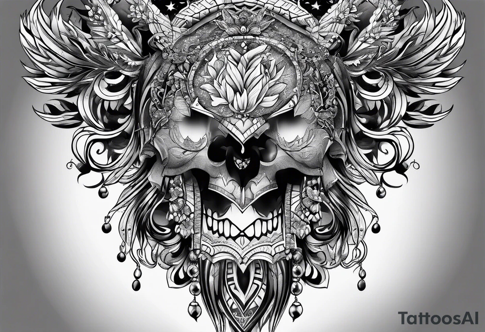 Ein Mann mit umhang tattoo idea