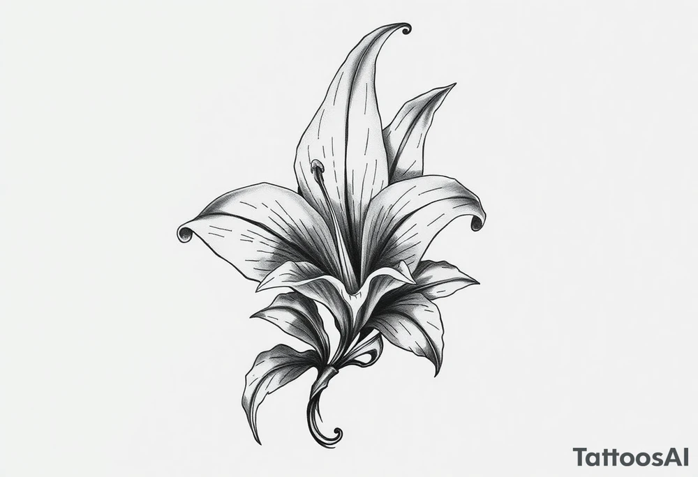 Lilly of the vally tattoo idea