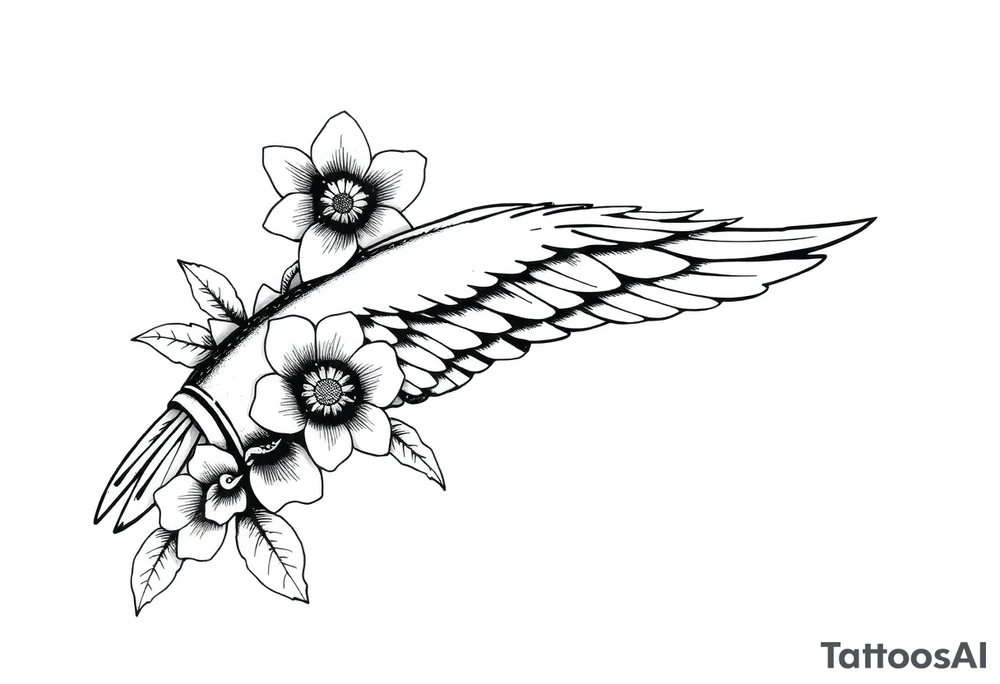 Summer flash tattoo idea