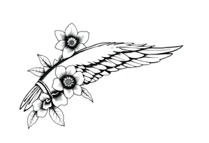 Summer flash tattoo idea