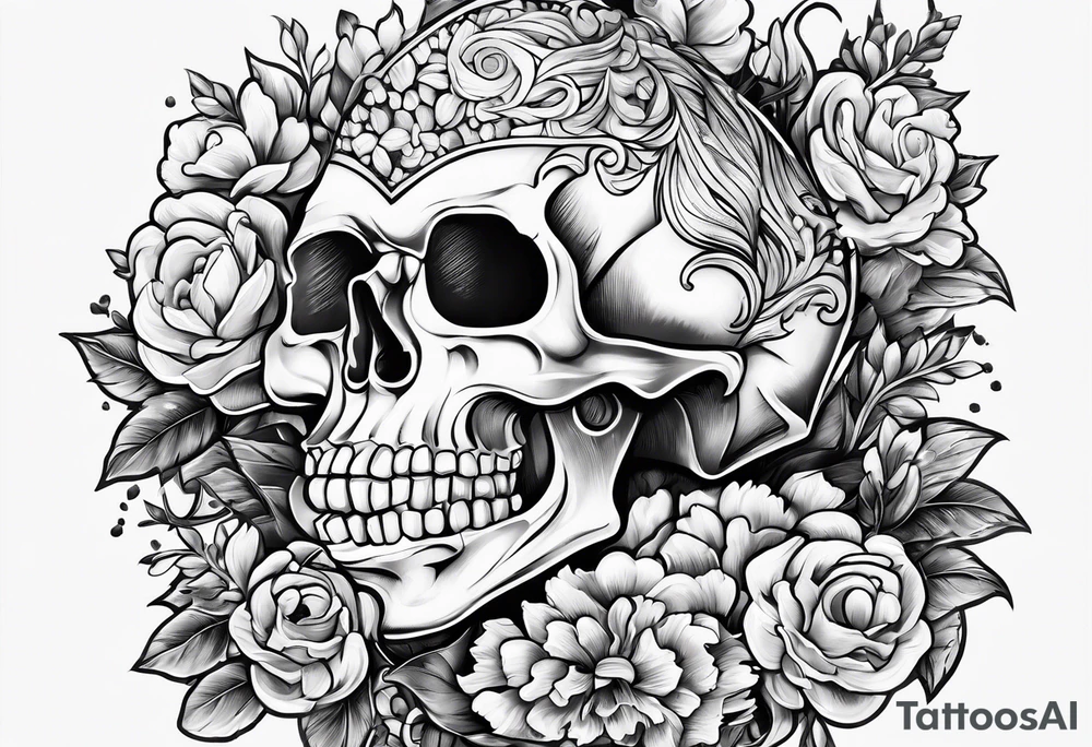 Popcorn tattoo idea