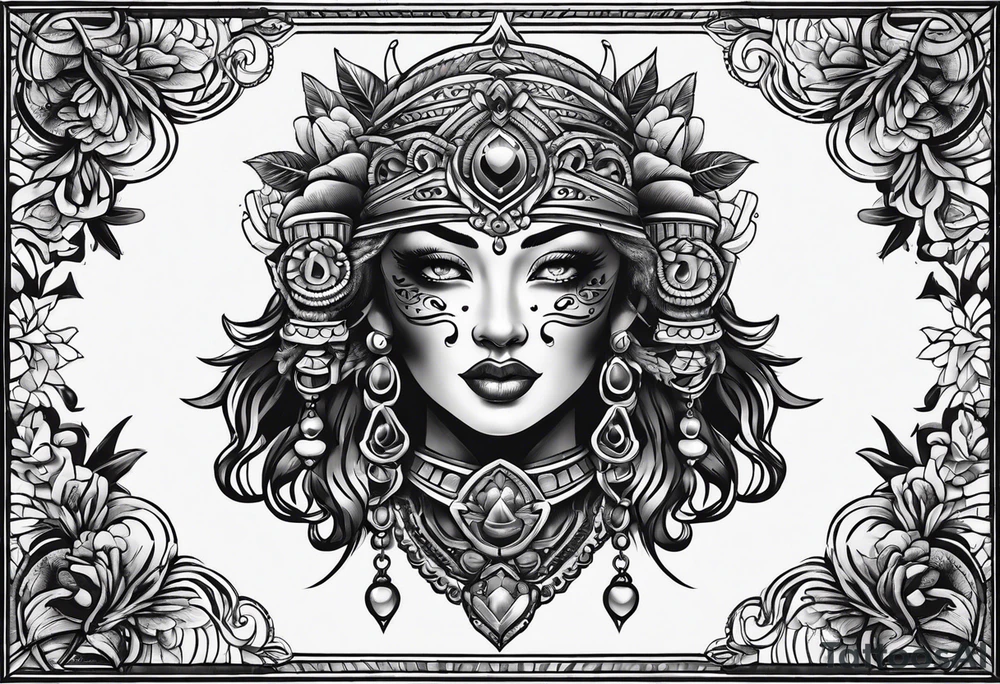 Traditional tattoo idea