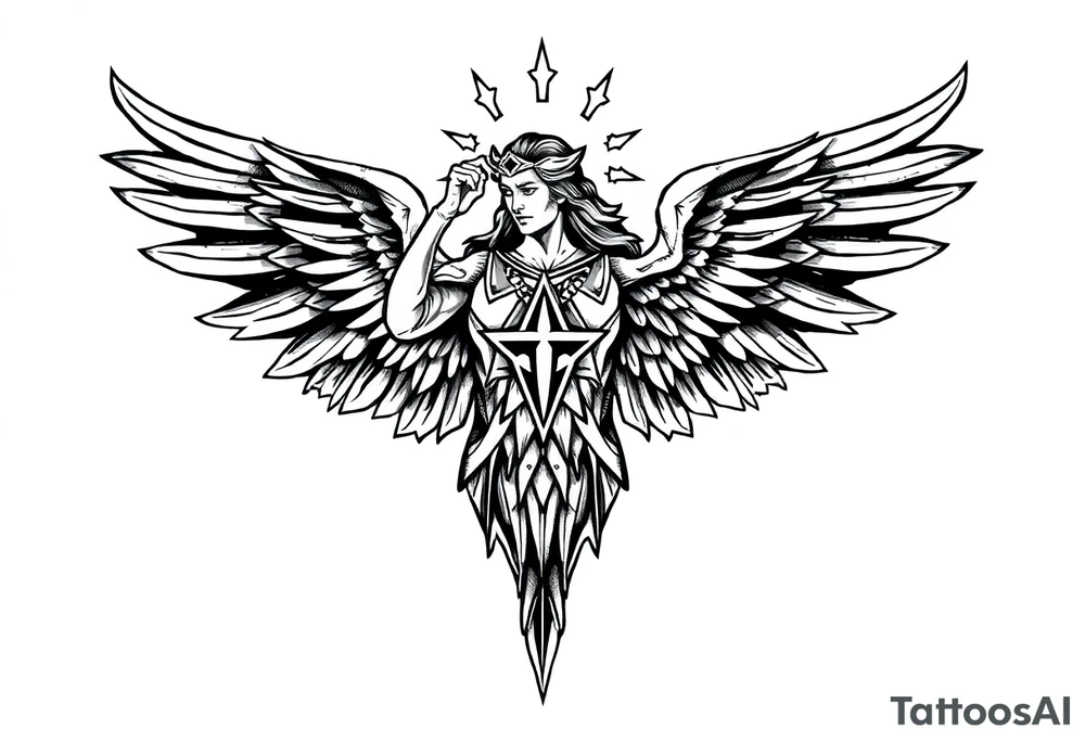 Holy Archangel, Biblical, Christianity, Archangel Michael, Hebrew, Guards of Christianity tattoo idea