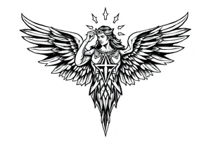 Holy Archangel, Biblical, Christianity, Archangel Michael, Hebrew, Guards of Christianity tattoo idea