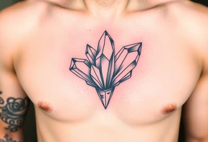 Crystal tattoo idea