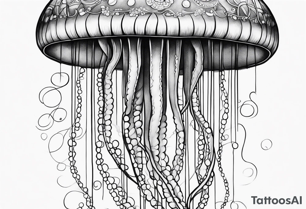 Jellyfish tattoo idea