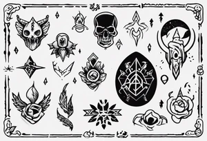 small tattoo on finger tattoo idea