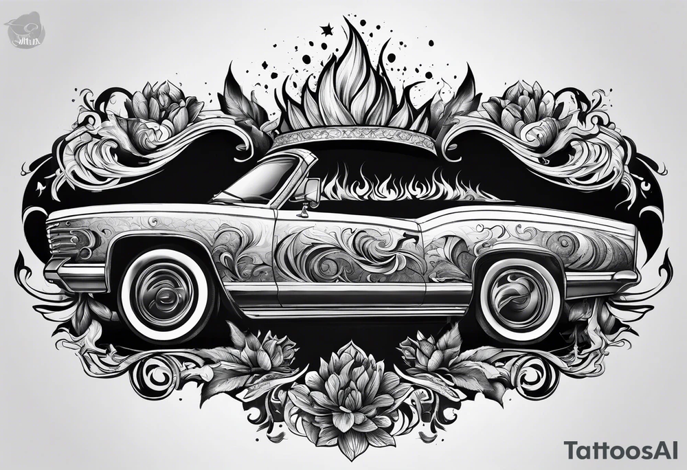 Fire tattoo idea