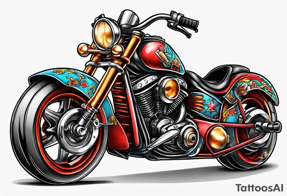 Roller derby girl tattoo idea