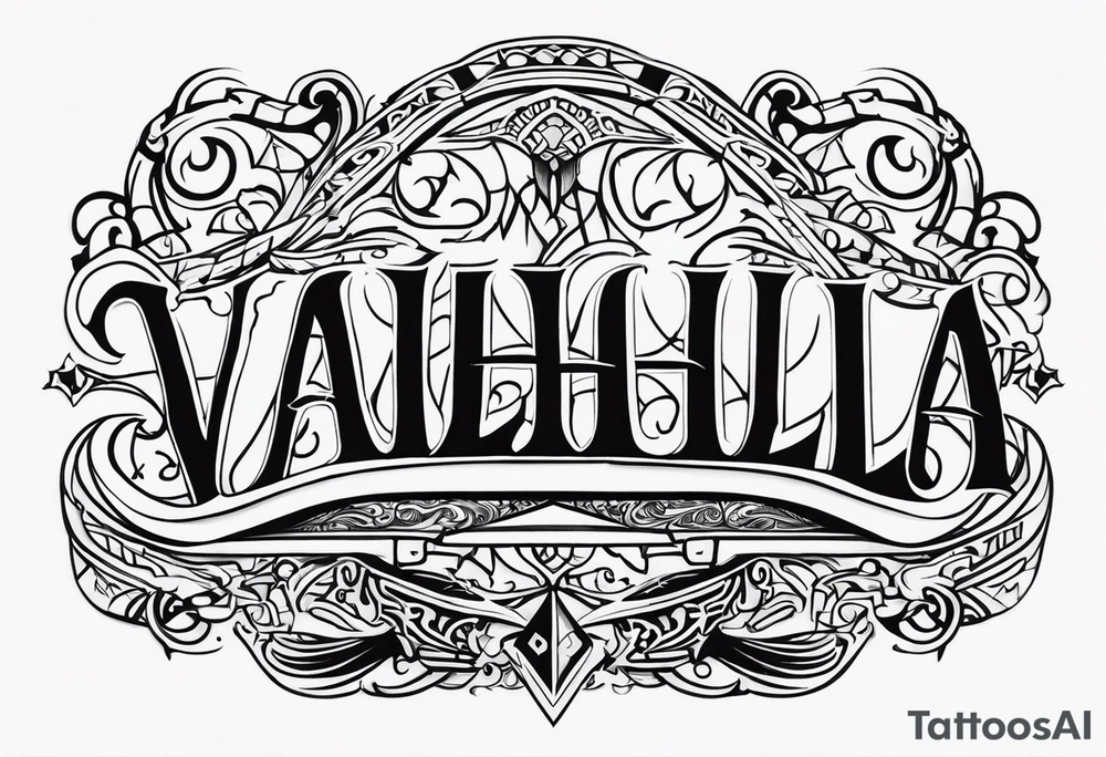 Valhalla tattoo idea