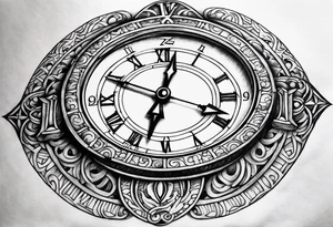 Roman numeral 1955 tattoo idea