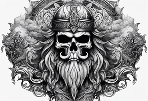 Valhalla mist fog tattoo idea